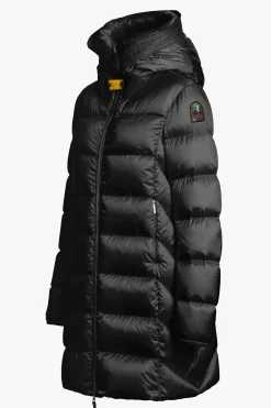 Parajumpers Donsjassen-MARION - DONSJACK MET CAPUCHON BLACK