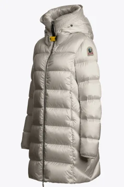 Parajumpers Donsjassen-MARION - DONSJACK MET CAPUCHON SILVER - GREY