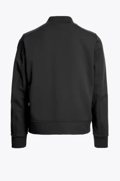 Parajumpers Sweaters|Jasjes-MCKAY - FLEECE MET VOLLEDIGE RITS BLACK