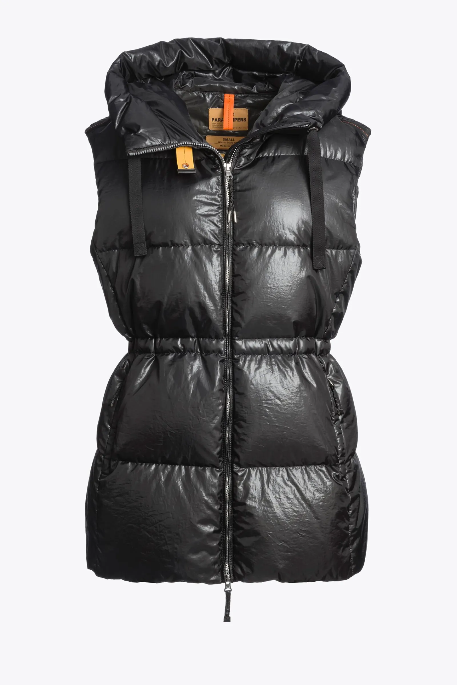 Parajumpers Gilets|Donsjassen-MICOL - GILET MET CAPUCHON BLACK