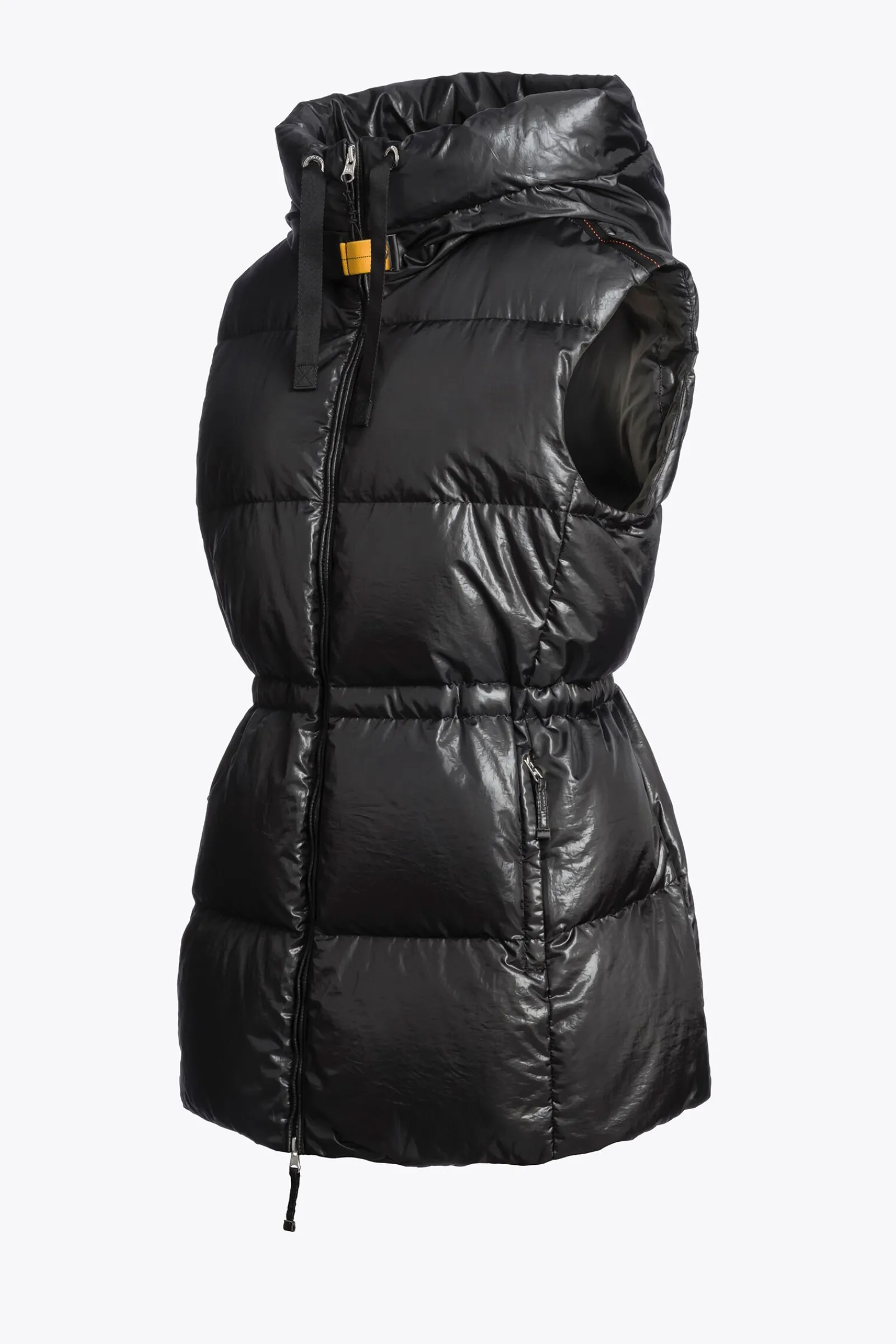 Parajumpers Gilets|Donsjassen-MICOL - GILET MET CAPUCHON BLACK