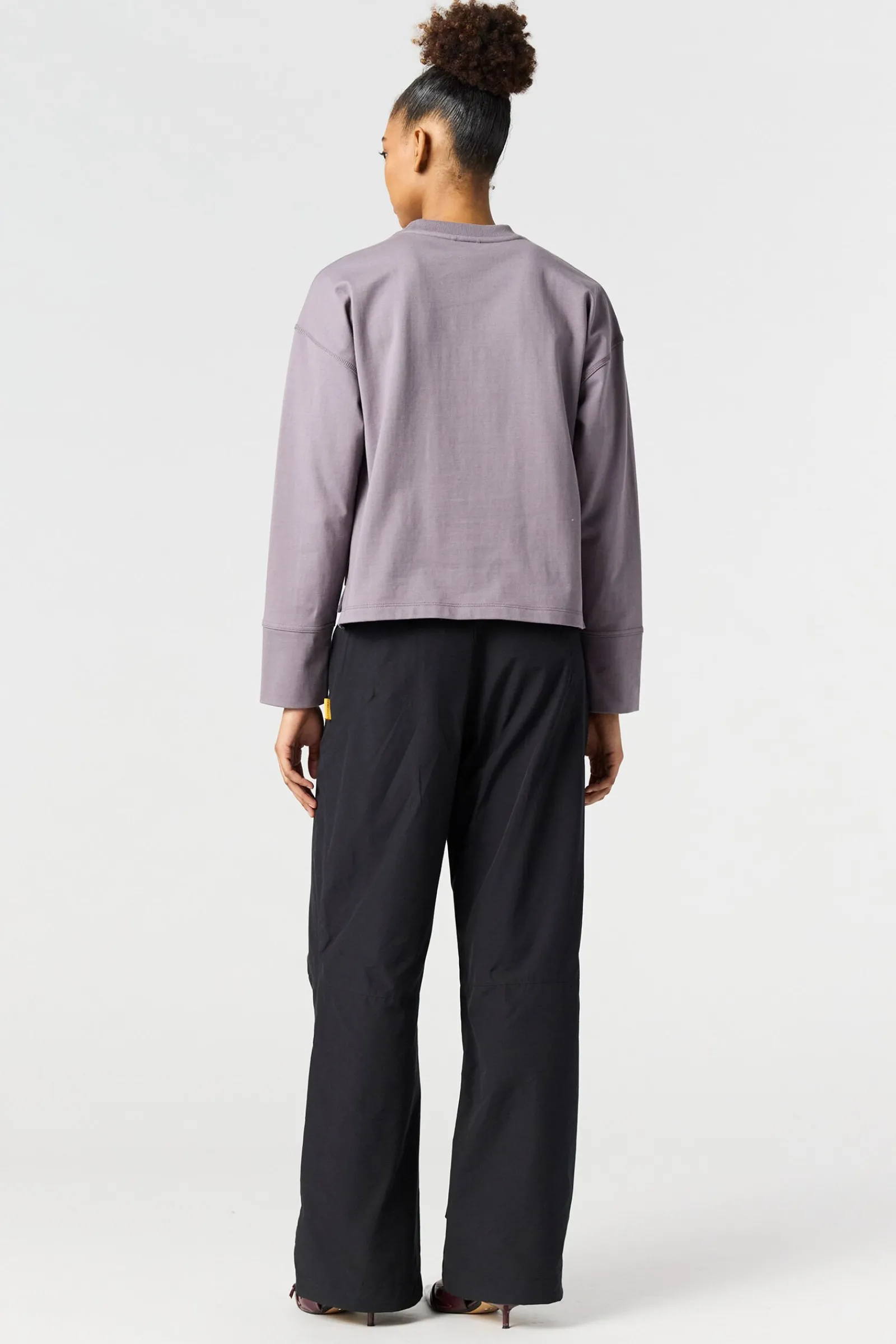 Parajumpers Tops & T-Shirts-MIDGE - T-SHIRT MET LANGE MOUWEN RABBIT GREY