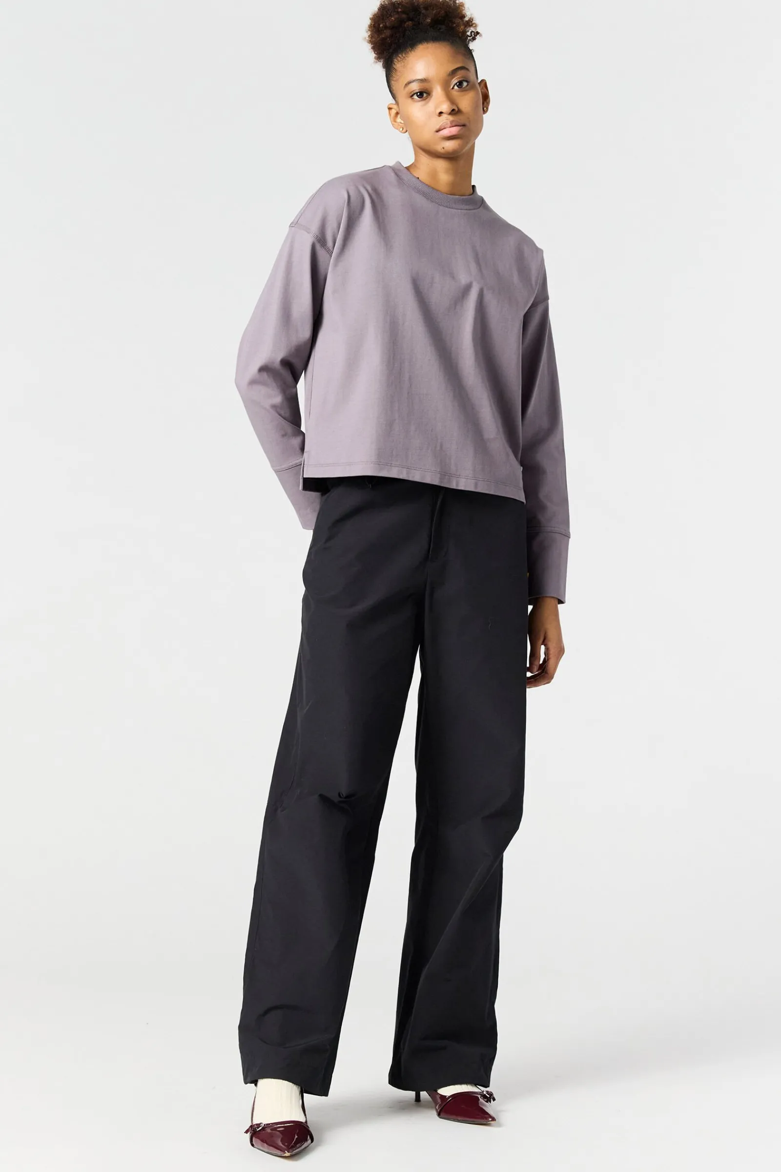 Parajumpers Tops & T-Shirts-MIDGE - T-SHIRT MET LANGE MOUWEN ICE FLOW