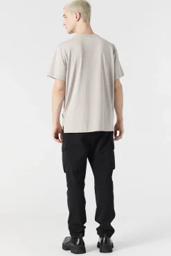 Parajumpers Polos En T-Shirts-MOJAVE - T-SHIRT CHATEAU GREY-NOWHERE