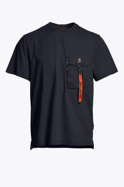 Parajumpers Polos En T-Shirts-MOJAVE - T-SHIRT BLUE NAVY