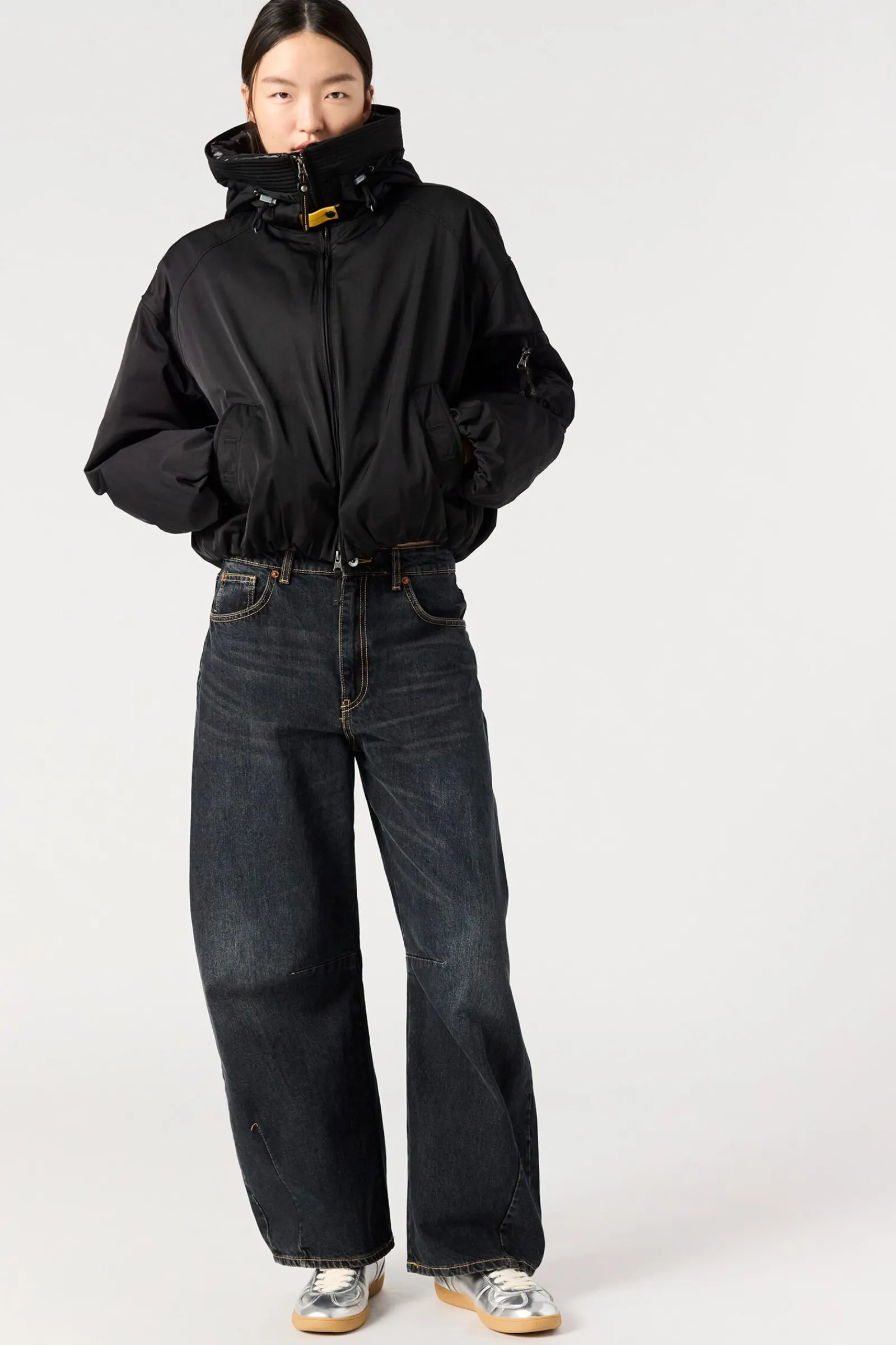 Parajumpers Bomberjacken|Jasjes-NAADZ - BOMBERJACK MET CAPUCHON BLACK