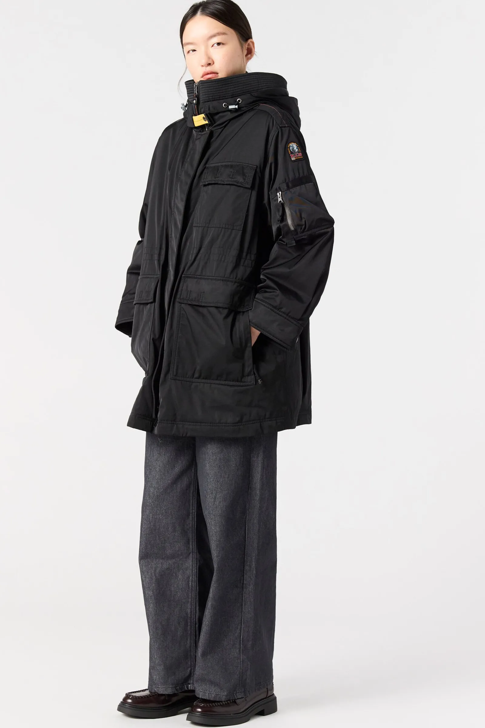 Parajumpers Parka|Jasjes-NETTIE - PARKA MET CAPUCHON BLACK