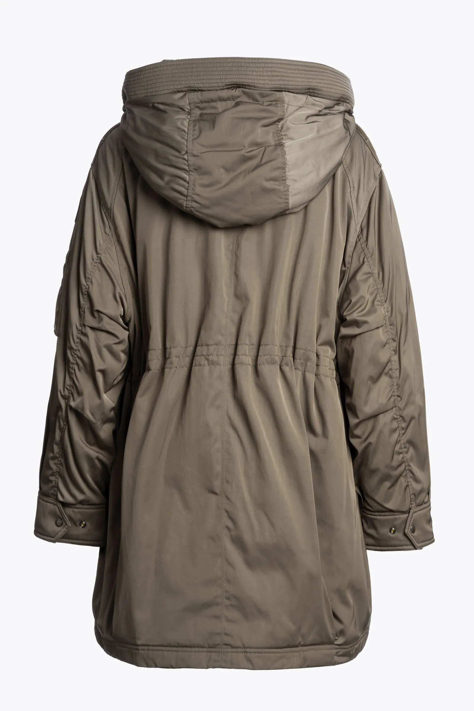 Parajumpers Parka|Jasjes-NETTIE - PARKA MET CAPUCHON OLIVE GREY