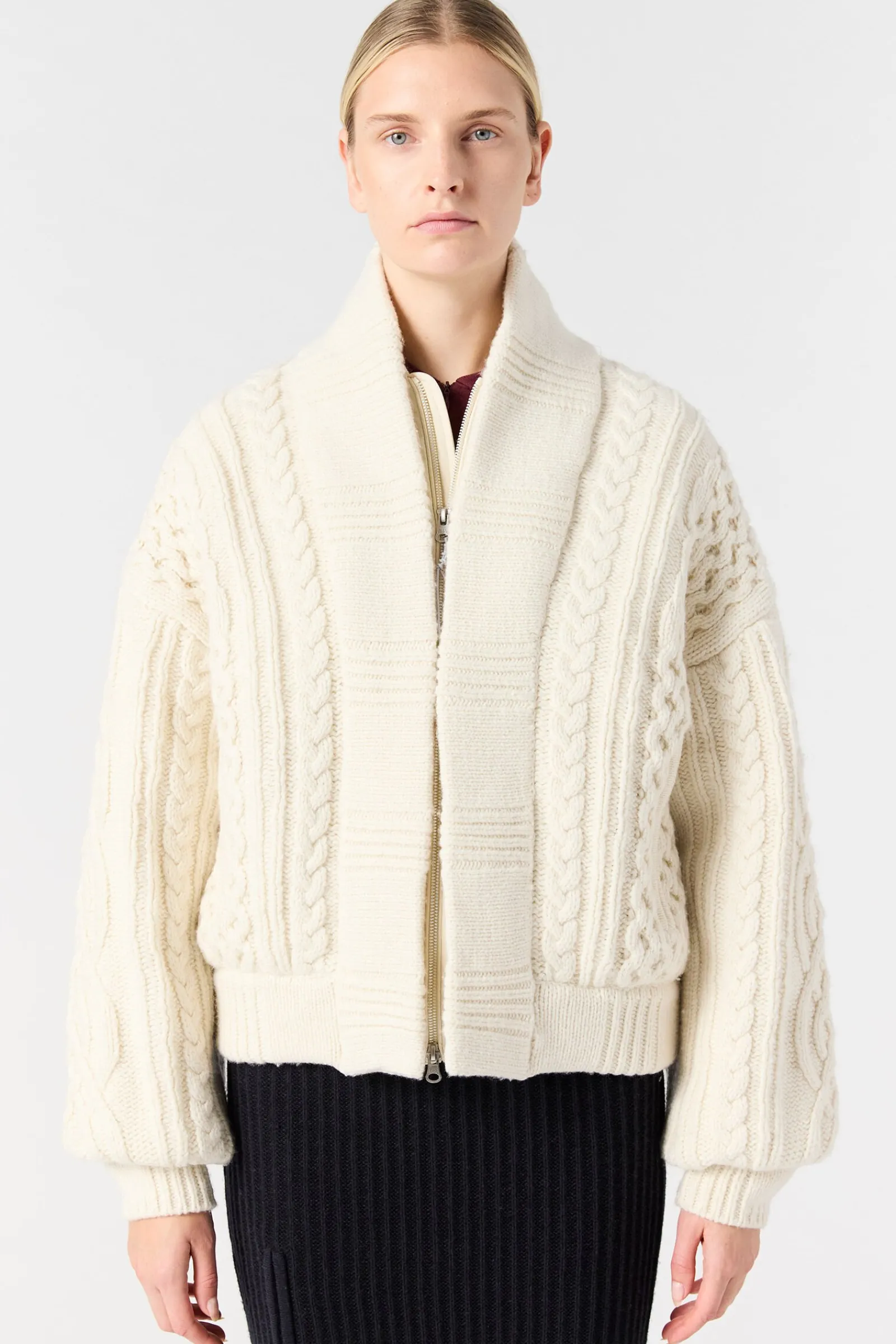 Parajumpers Breikleding|Hybrids-NEZUKO - VEST MET VOLLEDIGE RITS MOONBEAM