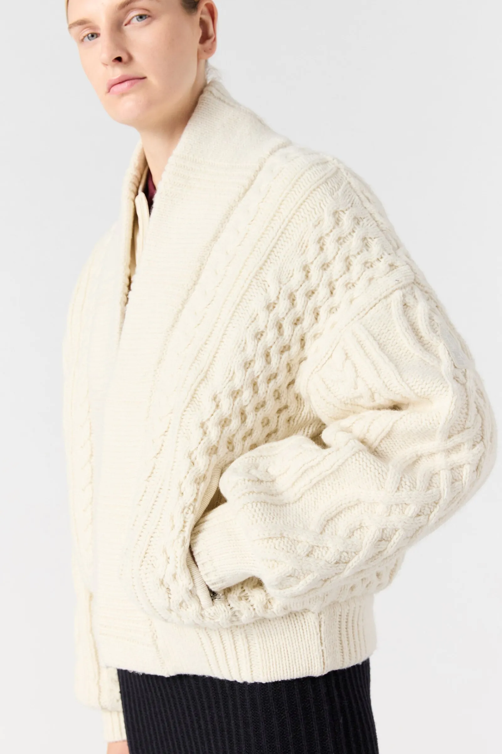 Parajumpers Breikleding|Hybrids-NEZUKO - VEST MET VOLLEDIGE RITS MOONBEAM