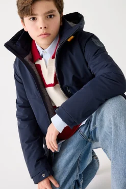 Parajumpers Jongens-NIVEK - GEWATTEERD JACK BLUE NAVY