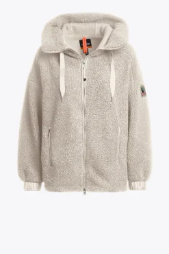 Parajumpers Sweaters-NOELLE - SWEATER MET VOLLEDIGE RITS MOONBEAM