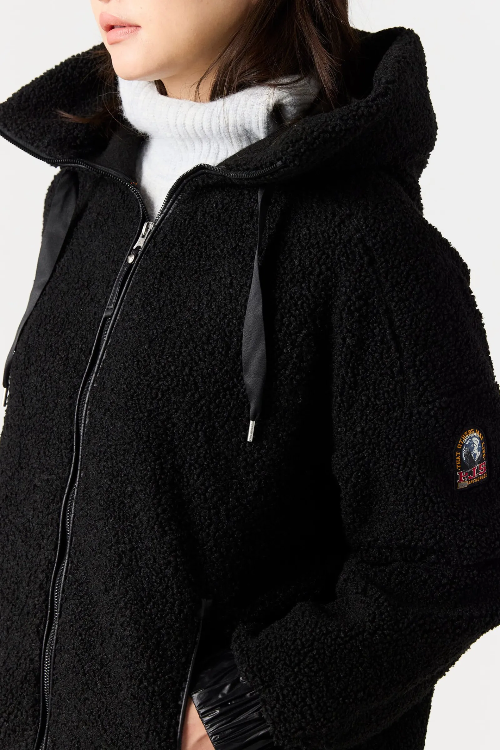 Parajumpers Sweaters-NOELLE - SWEATER MET VOLLEDIGE RITS MOONBEAM