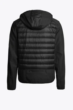Parajumpers Donsjassen|Jasjes-NOLAN - HYBRIDE JAS BLACK