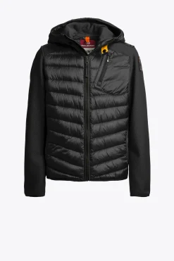 Parajumpers Jongens-NOLAN - HYBRIDE JAS BLACK