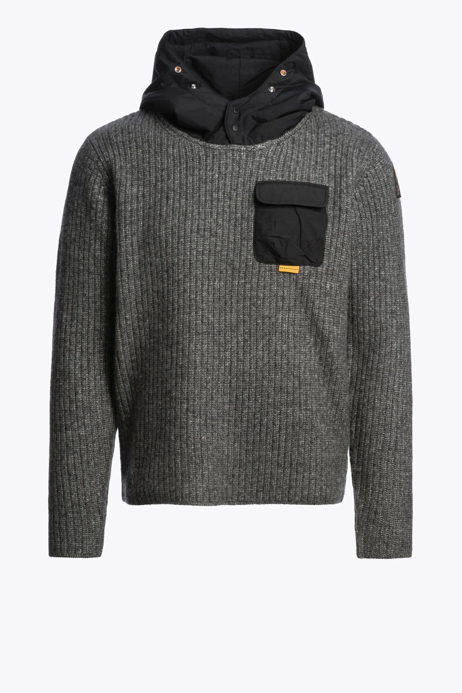 Parajumpers Tricot-NOTAK - SWEATER MET RONDE HALS BLACK