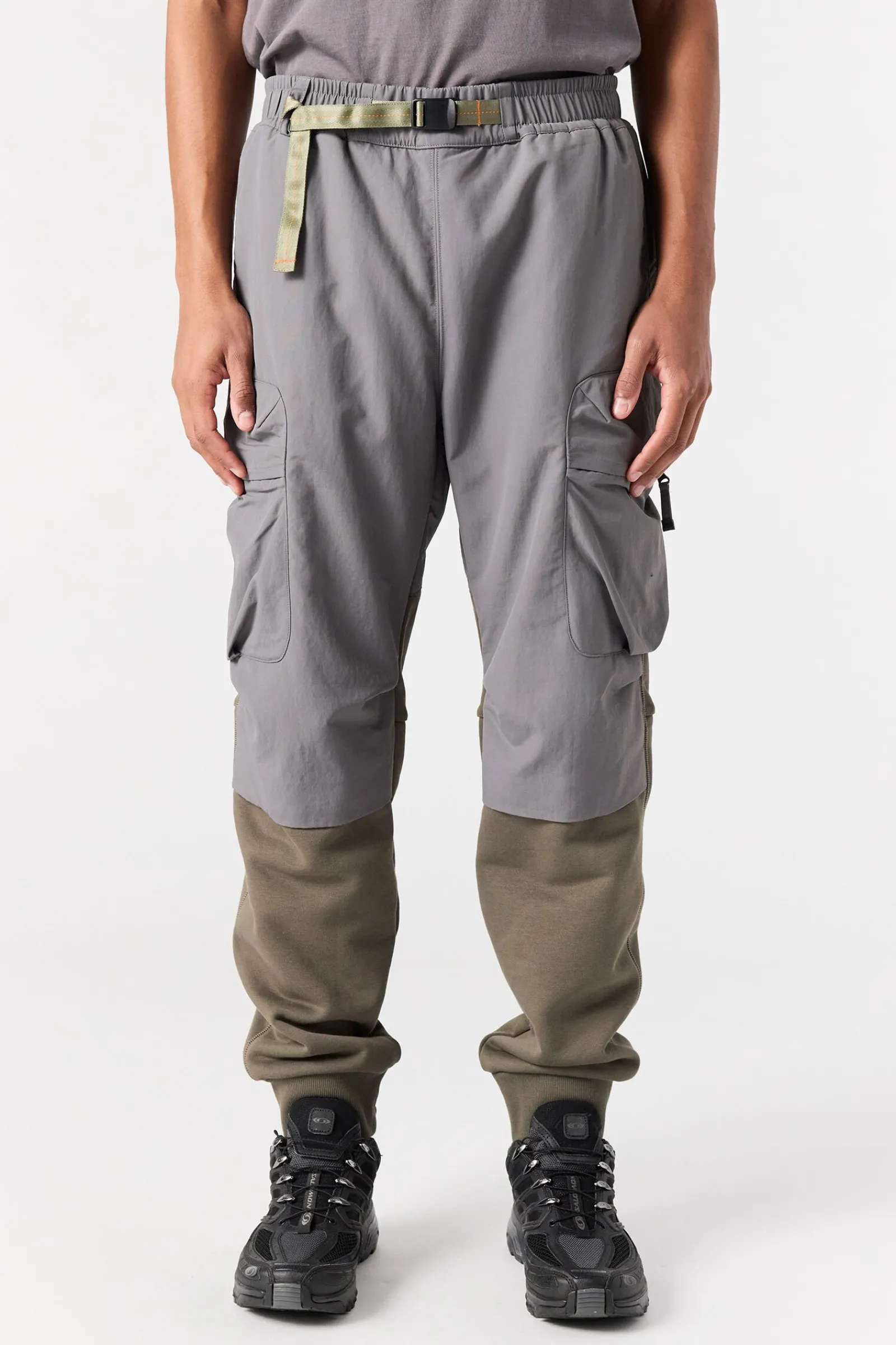 Parajumpers Broeken-OSAGE - LANGE BROEK OLIVE GREY-PEWTER