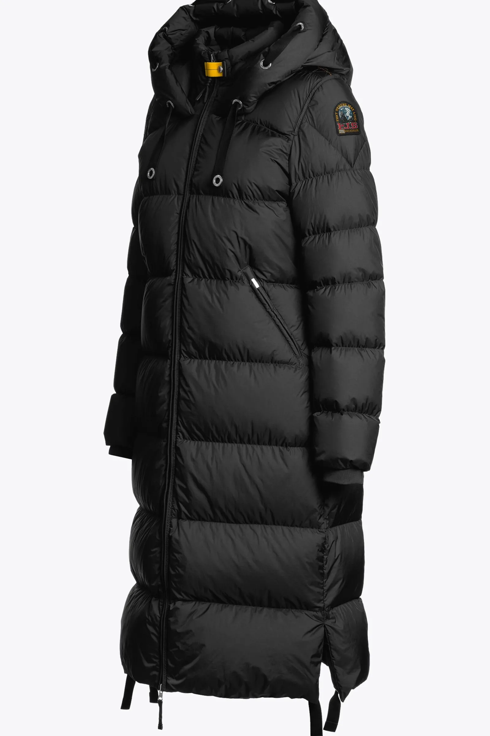 Parajumpers Donsjassen|Jasjes-PANDA - LANGE DONSJAS BLACK