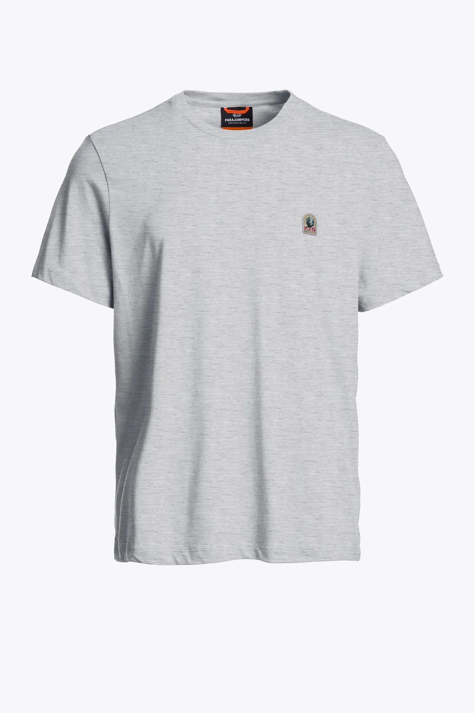 Parajumpers Polos En T-Shirts-PATCH - T-SHIRT ASH GREY MELANGE