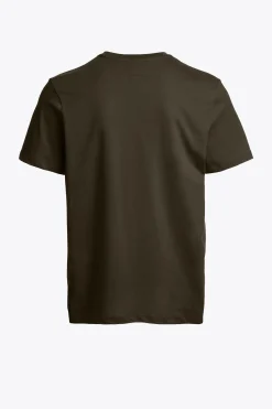 Parajumpers Polos En T-Shirts-PATCH - T-SHIRT DEEP MOSS