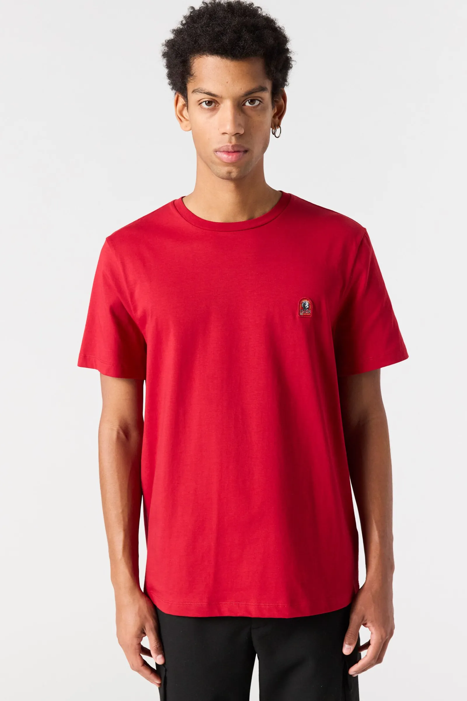 Parajumpers Polos En T-Shirts-PATCH - T-SHIRT PURITAN GREY