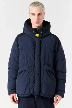 Parajumpers Donsjassen-PERCIVAL - DONSJACK MET CAPUCHON BLUE NAVY