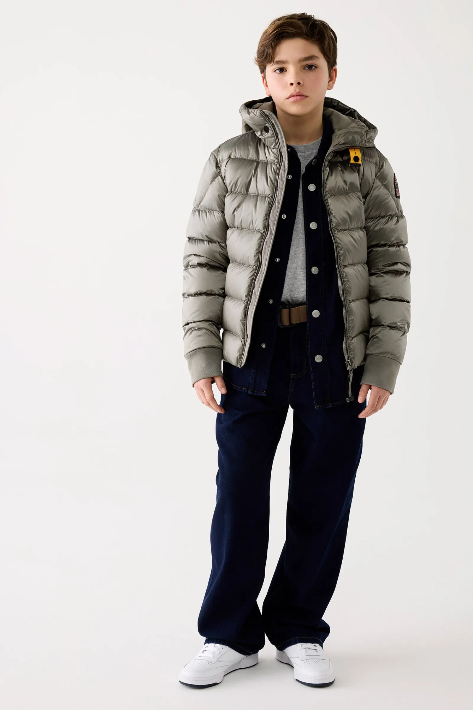 Parajumpers Jongens-PHARRELL - BOMBERJACK MET CAPUCHON BLUE NAVY