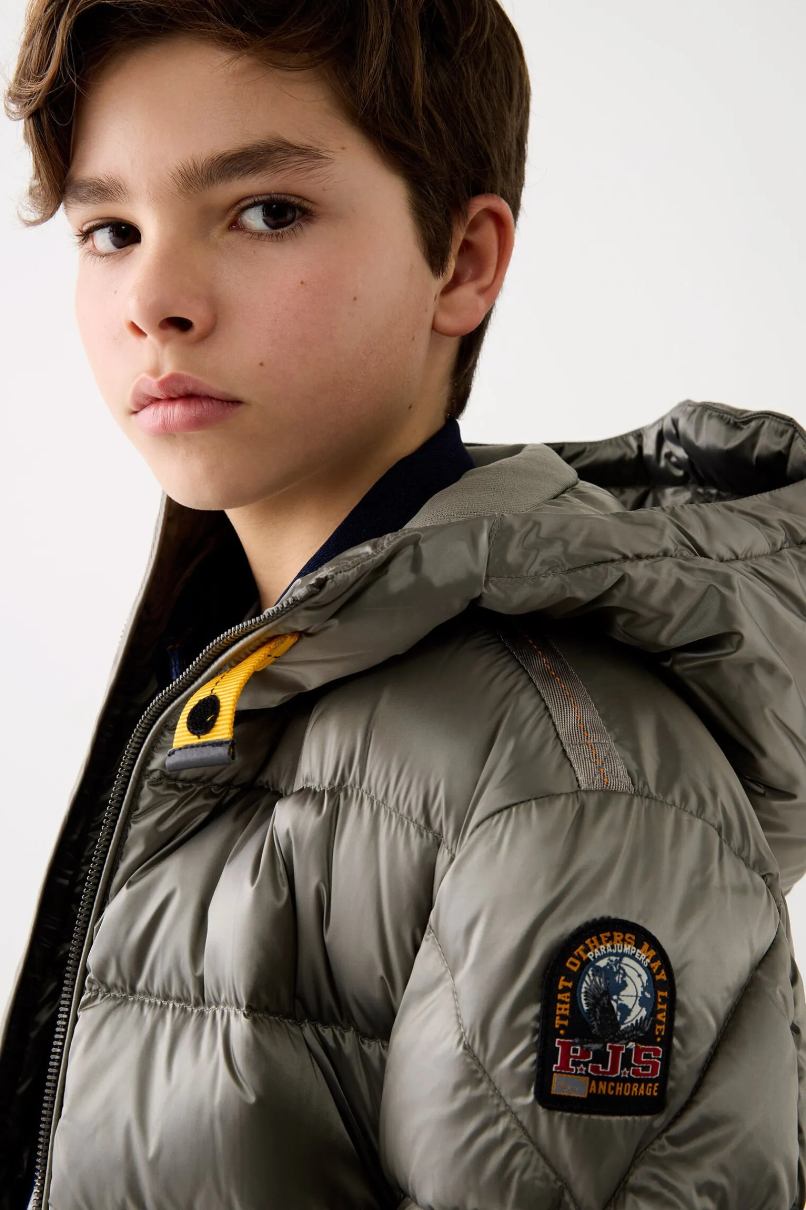 Parajumpers Jongens-PHARRELL - BOMBERJACK MET CAPUCHON BLUE NAVY