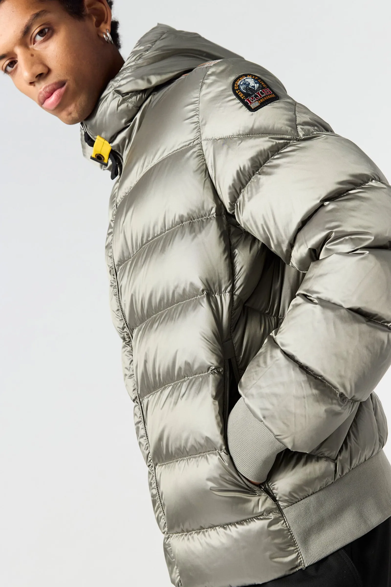 Parajumpers Bomberjacken|Donsjassen-PHARRELL - BOMBERJACK MET CAPUCHON NOWHERE