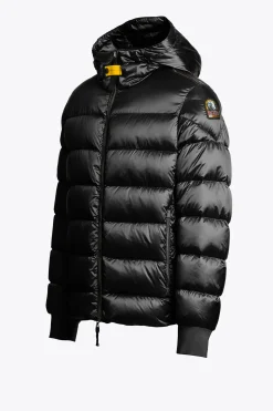Parajumpers Donsjassen|Bomberjacken-PHARRELL - BOMBERJACK MET CAPUCHON BLACK