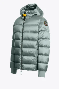 Parajumpers Bomberjacken|Donsjassen-PHARRELL - BOMBERJACK MET CAPUCHON PURITAN GREY