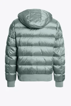 Parajumpers Bomberjacken|Donsjassen-PHARRELL - BOMBERJACK MET CAPUCHON PURITAN GREY