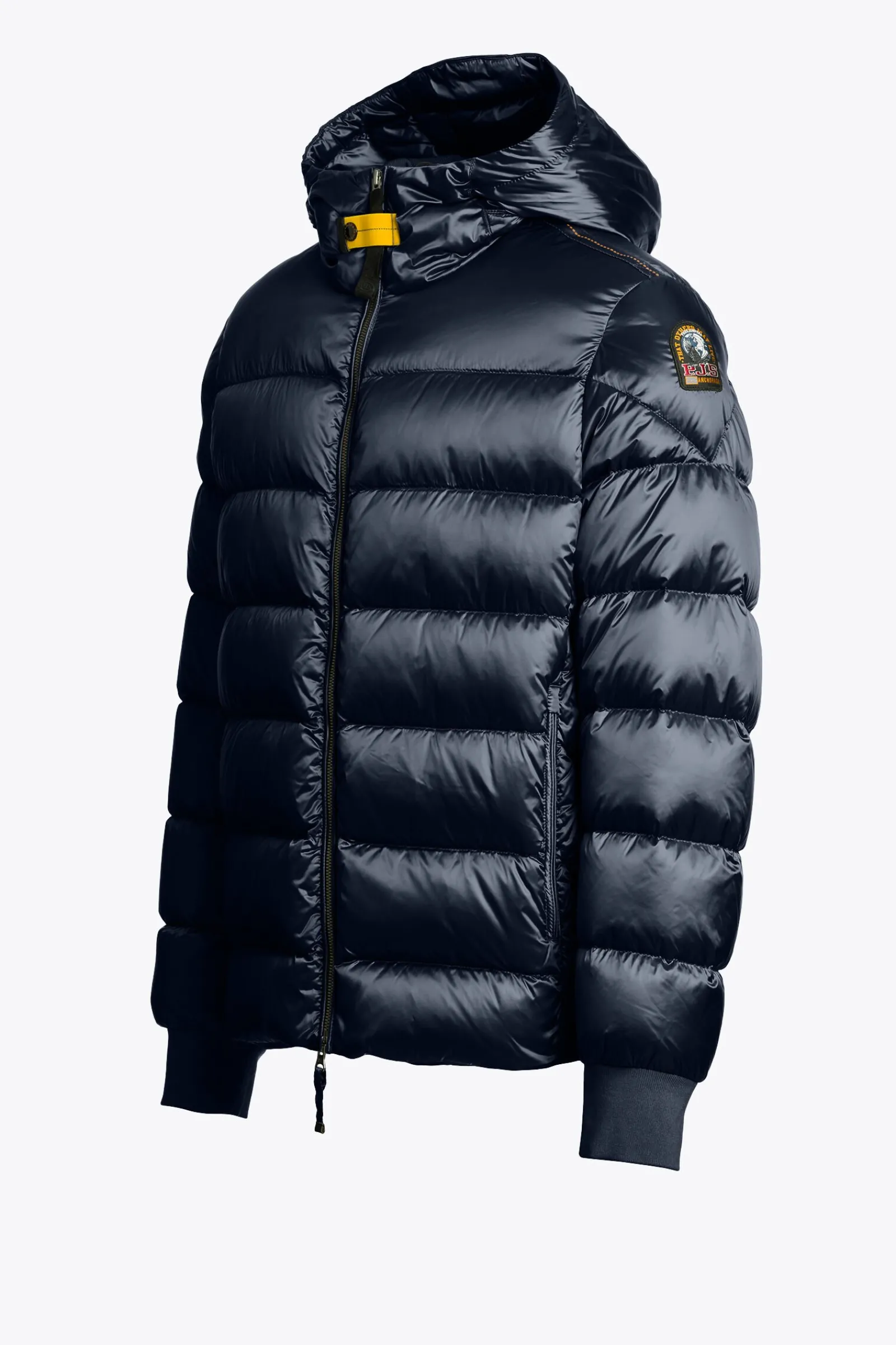 Parajumpers Bomberjacken|Donsjassen-PHARRELL - BOMBERJACK MET CAPUCHON BLUE NAVY