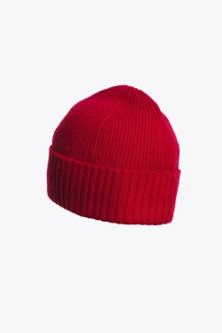Parajumpers Petten|Petten-PLAIN - MUTS VAN MERINOWOL RED