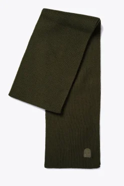 Parajumpers Sjaals|Sjaals-PLAIN - SJAAL VAN MERINOWOL DEEP MOSS