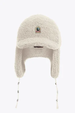 Parajumpers Petten|Petten-POWER - JOCKEYPET VAN KRULLENDE FLEECE MOONBEAM