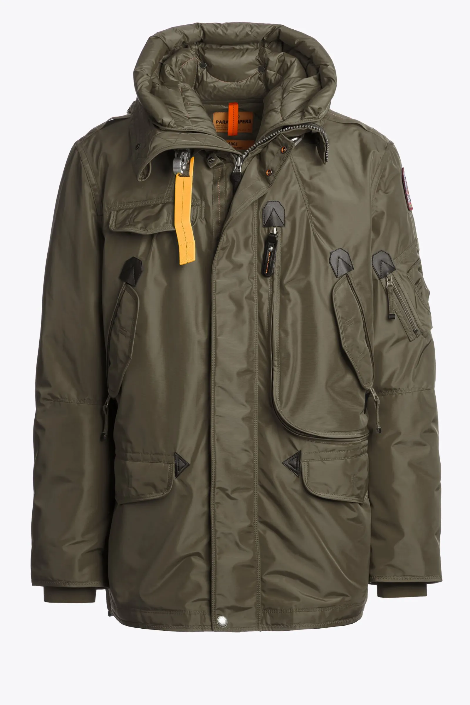 Parajumpers Jasjes-RIGHT HAND - JACK MET CAPUCHON OLIVE GREY