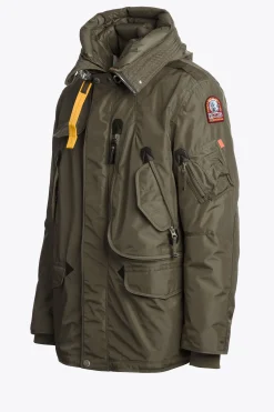 Parajumpers Jasjes-RIGHT HAND - JACK MET CAPUCHON OLIVE GREY