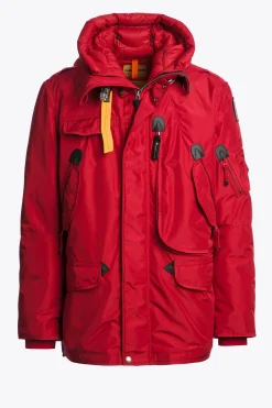 Parajumpers Jasjes-RIGHT HAND - JACK MET CAPUCHON RED