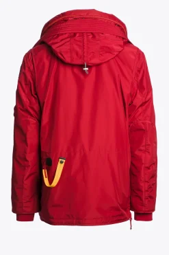 Parajumpers Jasjes-RIGHT HAND - JACK MET CAPUCHON RED