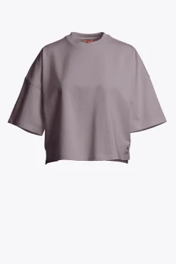 Parajumpers Tops & T-Shirts-ROZANNE - KORT T-SHIRT RABBIT GREY