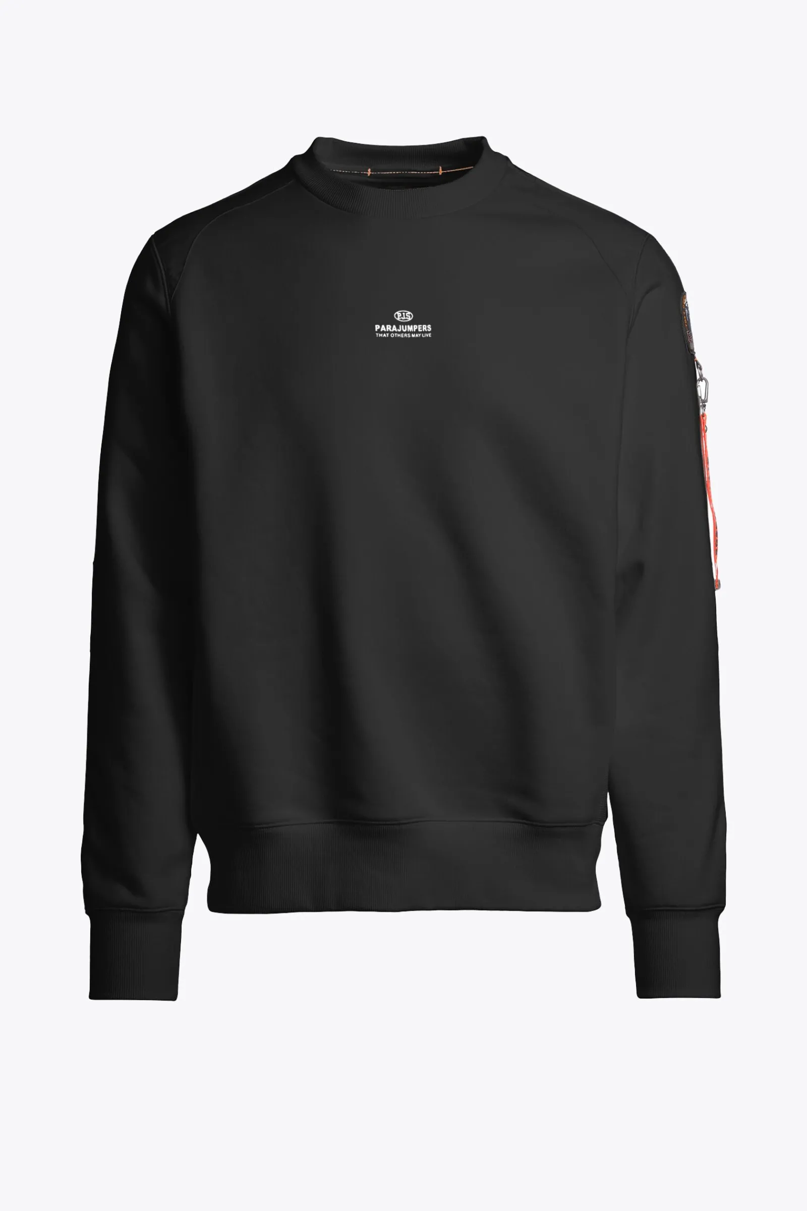 Parajumpers Sweaters-SABRE BASIC - SWEATER MET RONDE HALS BLACK
