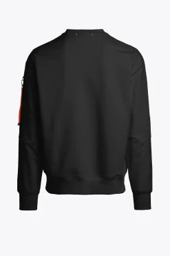 Parajumpers Sweaters-SABRE BASIC - SWEATER MET RONDE HALS BLACK