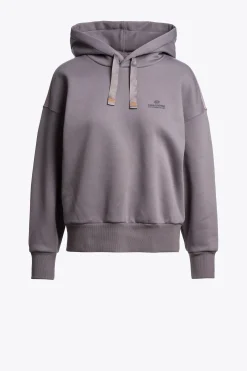 Parajumpers Sweaters-SABRI - SWEATER MET CAPUCHON RABBIT GREY