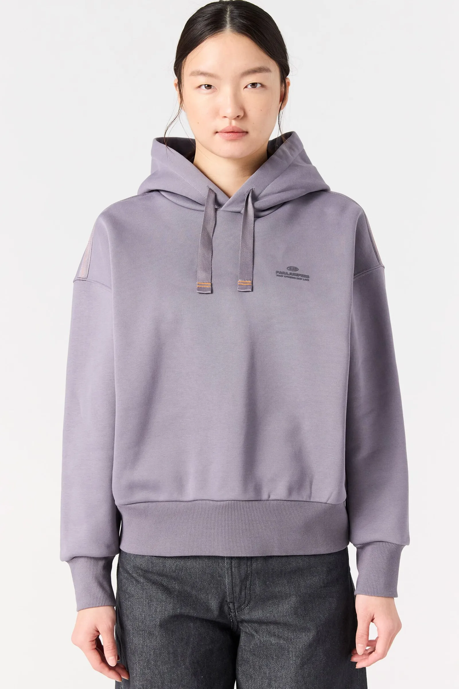 Parajumpers Sweaters-SABRI - SWEATER MET CAPUCHON RABBIT GREY