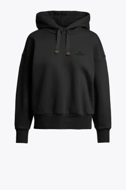 Parajumpers Sweaters-SABRI - SWEATER MET CAPUCHON BLACK