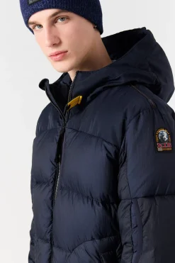 Parajumpers Donsjassen-SENTO - DONSJACK MET CAPUCHON BLUE NAVY