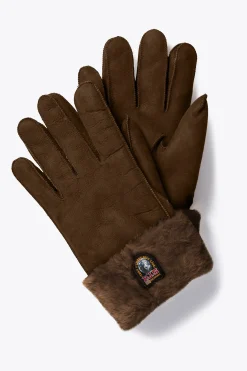 Parajumpers Handschoenen|Handschoenen-SHEARLING - HANDSCHOENEN TOBACCO