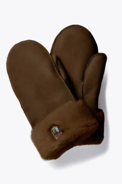 Parajumpers Handschoenen-SHEARLING - WANTEN TOBACCO