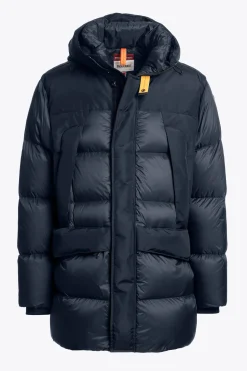 Parajumpers Donsjassen|Jasjes-SHEDIR - PARKA MET CAPUCHON BLUE NAVY